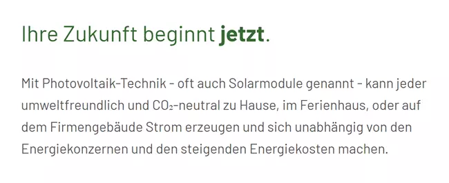 Photovoltaik Technik für  Ehingen (Donau)