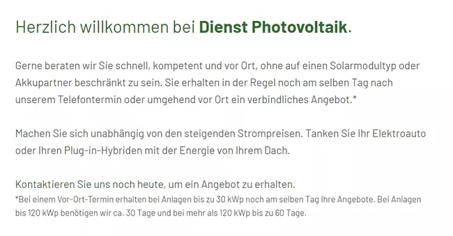 Photovoltaik & Solar  in 91628 Steinsfeld - Endsee, Ellwingshofen, Chausseehaus, Bettwar, Reichelshofen, Possenmühle oder Hartershofen, Gypshütte, Gattenhofen